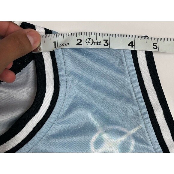 Bad Boy Records Men's Headgear Classics Embroidered Basketball Jersey Blue 2XL - Picture 6 of 12